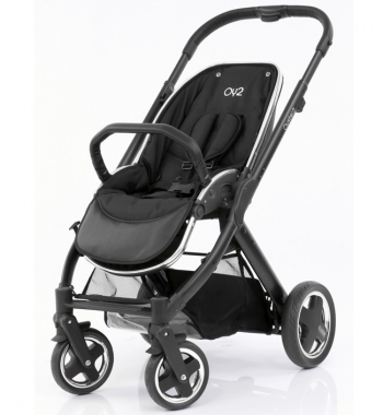 Прогулочная коляска Oyster 2 — черный/черный