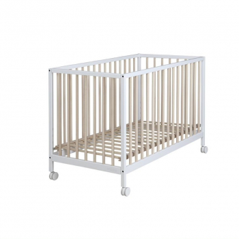 Детская кроватка Micuna Mountain 120х60 — White/Waterwood