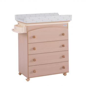 Пеленальный комод Micuna B-970 — NaturalWood/Beige