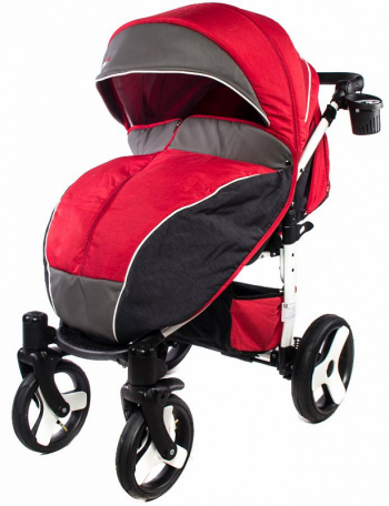 Прогулочная коляска Lepre Rally с сумкой для мамы — 15