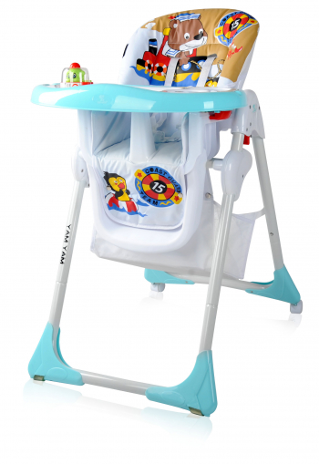 Стульчики для кормления LORELLI Yam Yam — Синий / Blue Bear Sailor 1923