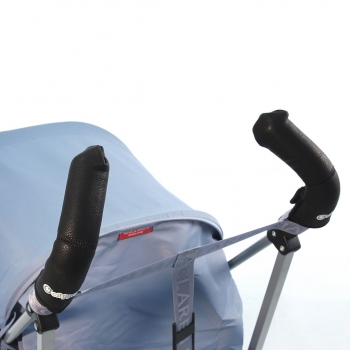 Чехлы Choopie CityGrips на ручки для коляски-трости — 506 Black Leather