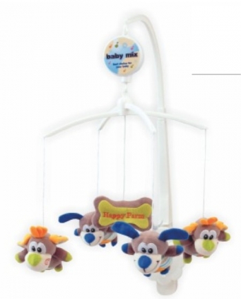 Музыкальная карусель Baby Mix — Собачки