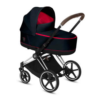 Коляска для новорожденных Cybex Priam III Ferrari Victory Black — Chrome