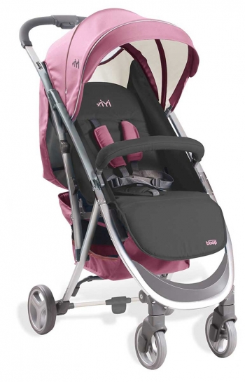 Прогулочная коляска Asalvo YIYI — Pink 13125 розовый