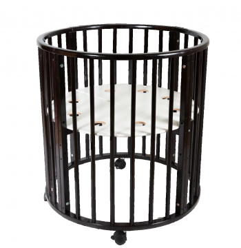 Кроватка-трансформер Farfello 7 в 1 — Венге