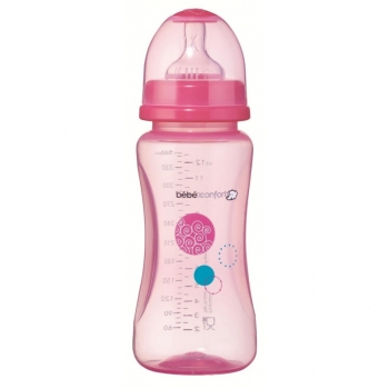 Бутылочка Bebe Confort серия Maternity PP, сил. соска для молока и воды, 270 мл, 0-12 мес.