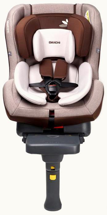 Автокресло DAIICHI First 7™ (основание ISOFIX в комплекте) — Premium Urban Brown