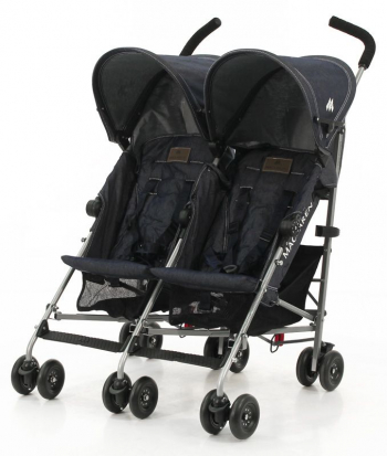 Коляска для двойни Maclaren Twin Triumph — Denim DSE12022
