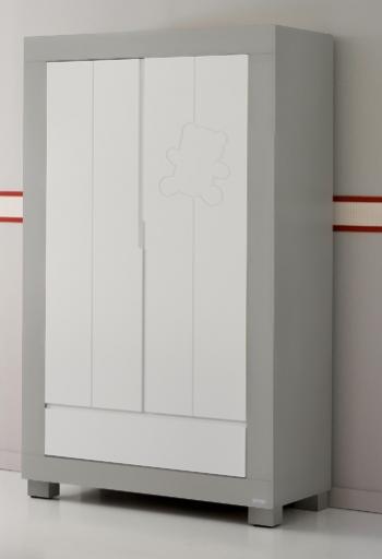 Детский шкаф Micuna Neus A-1390 — Grey/White
