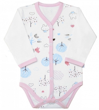 Комбинезон\Боди с застежкой Веселый малыш 