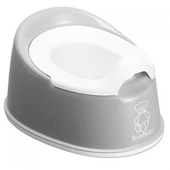 Горшок детский анатомический брызгостойкий BabyBjorn Smart — Серый