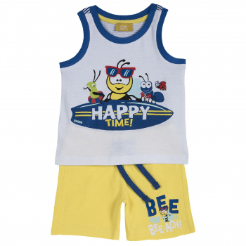 Комплект майка и шорты Chicco, цвет пчела (жёлтый)
