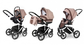 Коляска 3 в 1 Esspero Magic Pro (шасси White) — Luna