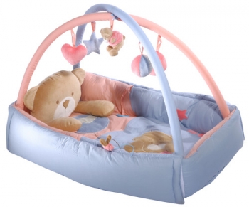 Развивающий коврик BabyOno складной — Медвежонок