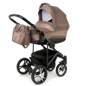 Коляска для новорожденных Esspero Magic Pro (шасси Graphite) — Coffee