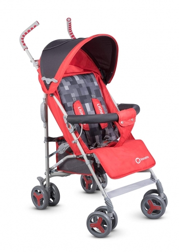 Коляска-трость Lionelo Elia — красная