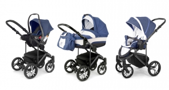 Коляска 3 в 1 Esspero Magic Pro (шасси Graphite) — Navy Lux