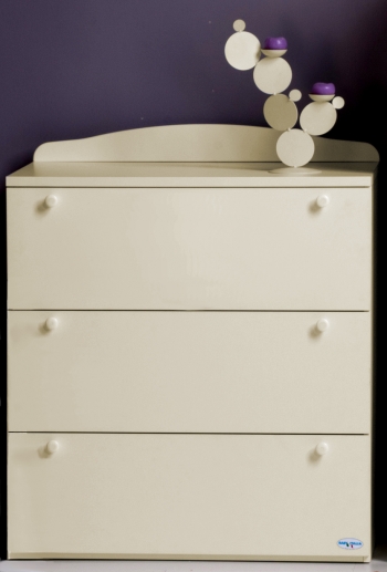 Тумба Baby Italia (3 ящика) — Слоновая кость (Avorio laccato)