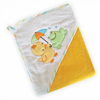 Полотенце Baby Mix (100*100см) — Duck (желтое)