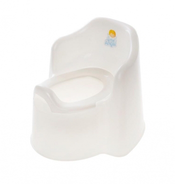 Горшок детский Little Angel — белый перламутр