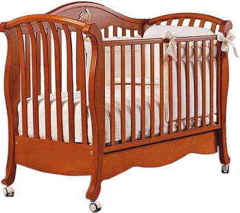 Детская кроватка Bambolina Divina — Вишня