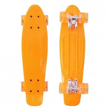 Скейтборд RT Classic 22" 56x15 YQHJ-11 — оранжевый