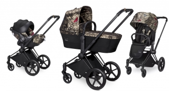 Коляска 3 в 1 Cybex Priam FE Butterfly 