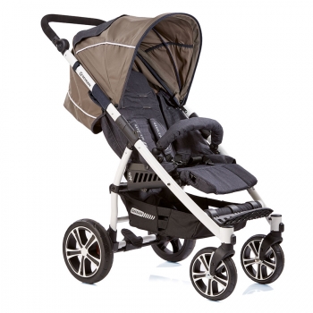 Прогулочная коляска Gesslein S4 Air+ — CAPPUCCINO/JEANS