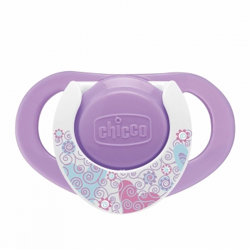 Пустышка Chicco Physio 2 шт., 12+, силикон, 