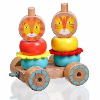 Каталка-пирамидка Lucy&Leo — Лев и Львица