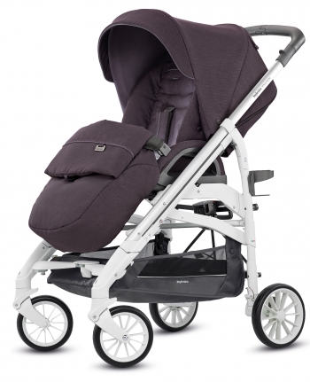 Коляска-трость Inglesina Trilogy — Maroon Glace (белое шасси)