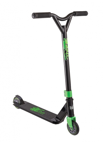Трюковой самокат Grit Atom — черный