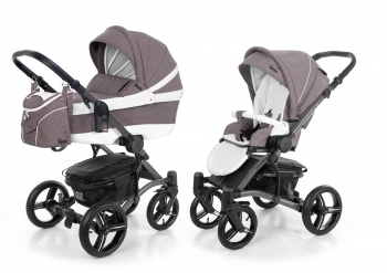 Коляска 2 в 1 Esspero Denim (шасси Tour Graphite) — Brown