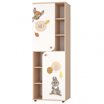 Шкаф-пенал Polini Disney baby — Бэмби