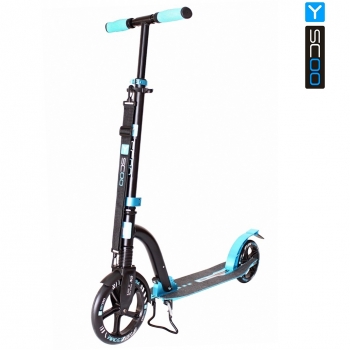 Самокат Y-SCOO RT 230 SLICKER DELUXE NEW Technology — blue