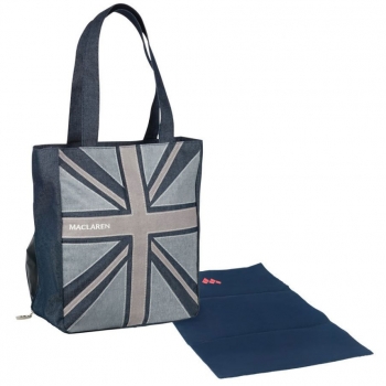 Сумка для мамы Maclaren Magazine Tote Denim Flag