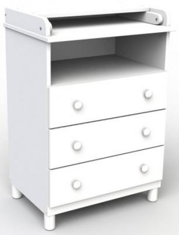 Детский пеленальный комод Fiorellino Inna — White