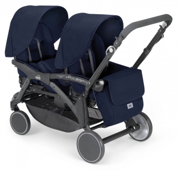 Коляска для двойни 3 в 1 Cam Twin Pulsar — 186