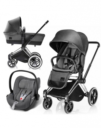 Коляска 3 в 1 Cybex Priam (шасси All Terrain Chrome)