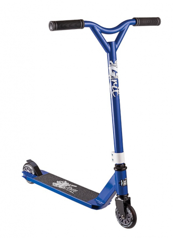 Трюковой самокат Grit Atom — синий