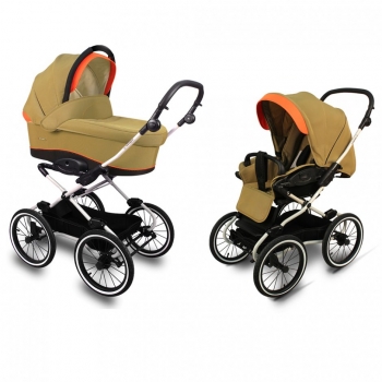 Коляска 2 в 1 Navington Caravel (большие колеса) — Cuba (зима)