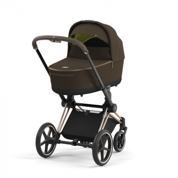 Коляска для новорожденных Cybex Priam IV (шасси Rosegold) — Khaki Green