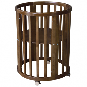 Детская кроватка Polini Simple 910 — Дуб