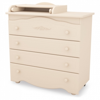 Пеленальный комод Gandilyan (Гандылян) Сильвия Люкс — Слоновая кость