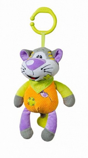 Игрушка подвеска BabyOno музыкальная — Веселый Котик