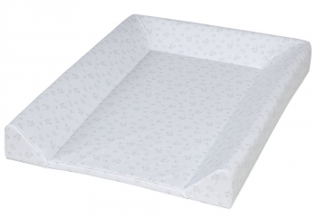Пеленальный матрасик Micuna PL-1349 Plus 2 для тумбы — Motives Grey/White