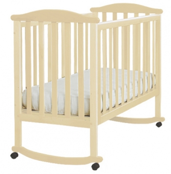 Детская кроватка Кубаньлесстрой Лютик АБ 15.0 — Слоновая кость