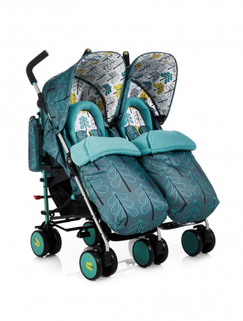 Коляска для двойни и погодок COSATTO Supa Dupa — Fjord