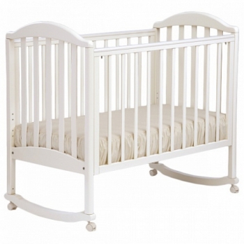 Детская кроватка Кубаньлесстрой Люкс АБ 17.0 — Ваниль